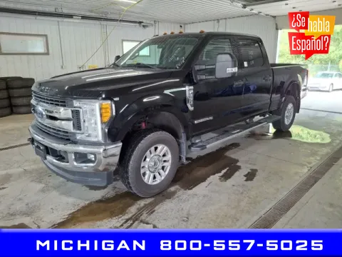 Black 2017 Ford F-250SD XLT for sale in Michigan Center, MI