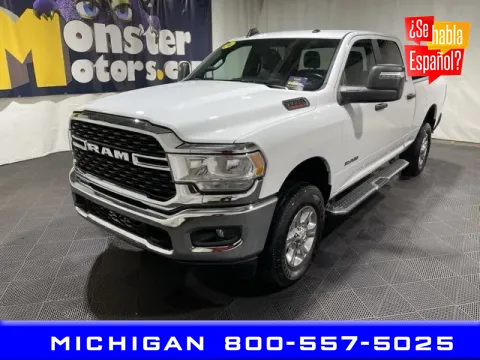 White 2024 Ram 2500 Big Horn for sale in Michigan Center, MI