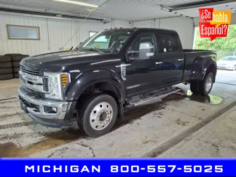 Black 2019 Ford F-450SD XLT for sale in Michigan Center, MI
