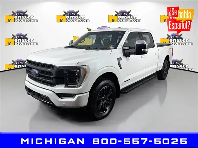 White 2022 Ford F-150 Lariat for sale in Michigan Center, MI
