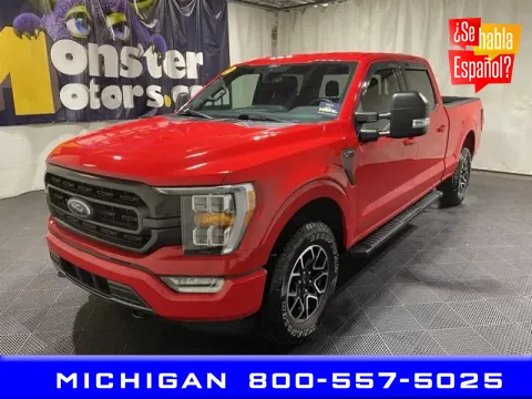 Red 2021 Ford F-150 XLT for sale in Michigan Center, MI