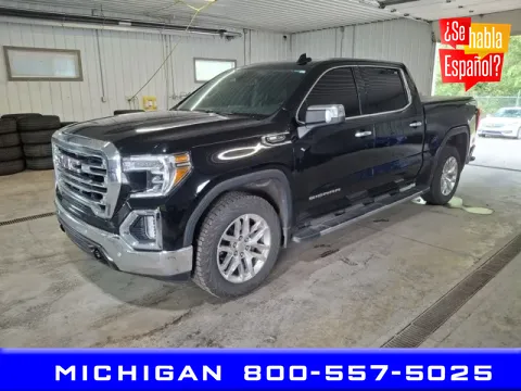 Black 2019 GMC Sierra 1500 SLT for sale in Michigan Center, MI
