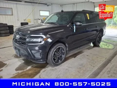 Black 2024 Ford Expedition Max Limited for sale in Michigan Center, MI