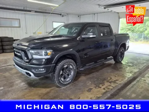 Black 2022 Ram 1500 Rebel for sale in Michigan Center, MI