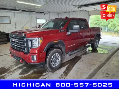 Red 2022 GMC Sierra 2500HD AT4 for sale in Michigan Center, MI
