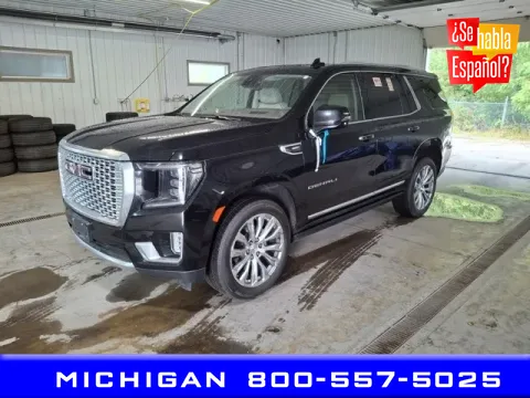 Black 2022 GMC Yukon Denali for sale in Michigan Center, MI