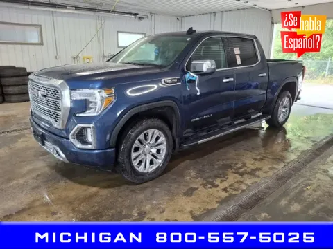 Blue 2022 GMC Sierra 1500 Limited Denali for sale in Michigan Center, MI