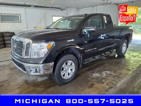 Black 2018 Nissan Titan SV for sale in Michigan Center, MI