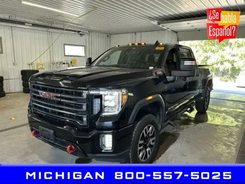 Black 2022 GMC Sierra 3500HD AT4 for sale in Michigan Center, MI