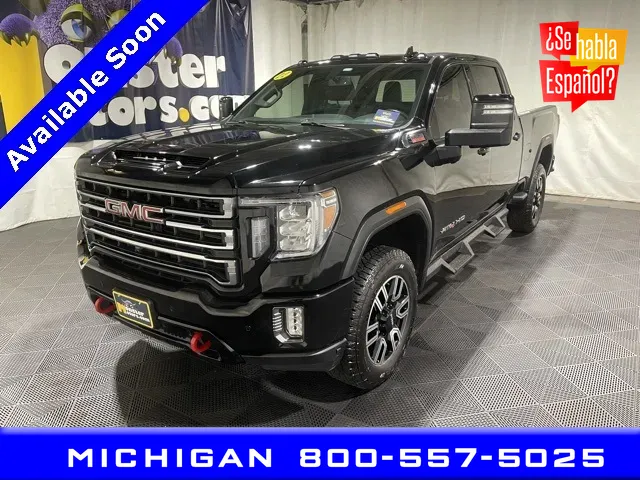 Black 2022 GMC Sierra 3500HD AT4 for sale in Michigan Center, MI