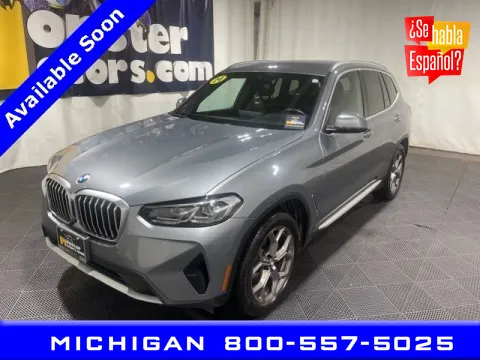 Gray 2024 BMW X3 xDrive30i for sale in Michigan Center, MI