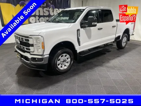 White 2023 Ford F-250SD XLT for sale in Michigan Center, MI