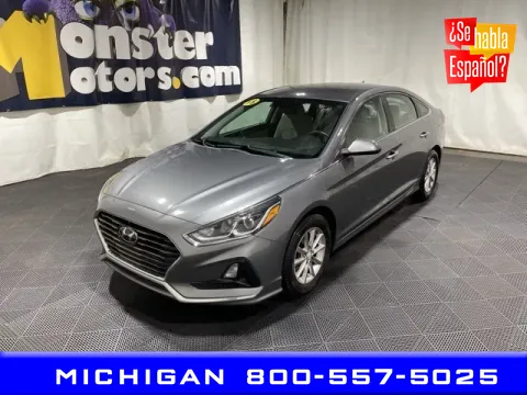 Gray 2019 Hyundai Sonata SE for sale in Michigan Center, MI