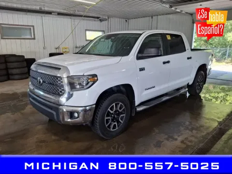 White 2021 Toyota Tundra SR5 for sale in Michigan Center, MI