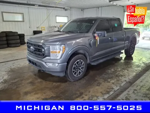 Gray 2022 Ford F-150 XLT for sale in Michigan Center, MI