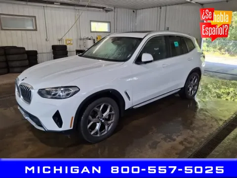 White 2024 BMW X3 xDrive30i for sale in Michigan Center, MI