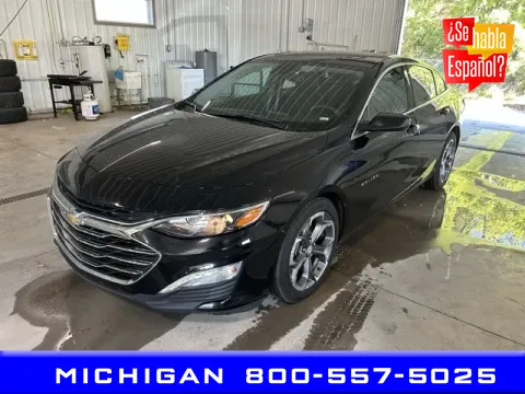 Black 2023 Chevrolet Malibu LT for sale in Michigan Center, MI