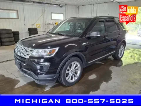 Black 2019 Ford Explorer XLT for sale in Michigan Center, MI
