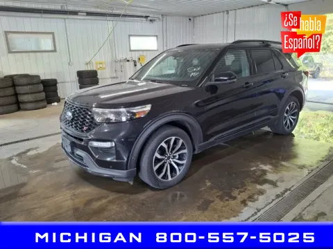 Black 2020 Ford Explorer ST for sale in Michigan Center, MI