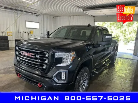 Black 2021 GMC Sierra 1500 AT4 for sale in Michigan Center, MI