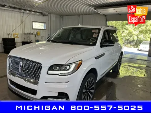 White 2022 Lincoln Navigator Reserve for sale in Michigan Center, MI