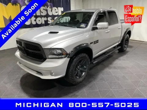 Silver 2018 Ram 1500 Night for sale in Michigan Center, MI