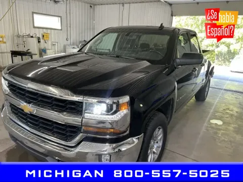 Black 2017 Chevrolet Silverado 1500 LT for sale in Michigan Center, MI