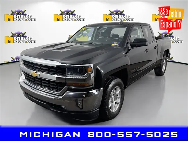 Black 2017 Chevrolet Silverado 1500 LT for sale in Michigan Center, MI