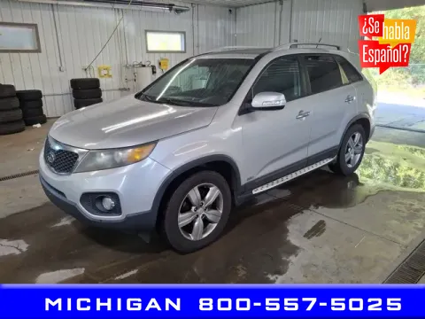 Silver 2012 Kia Sorento EX for sale in Michigan Center, MI