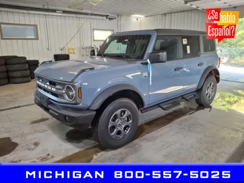 Gray 2024 Ford Bronco Big Bend for sale in Michigan Center, MI