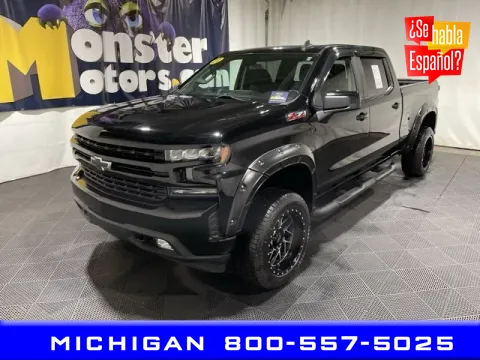 Black 2022 Chevrolet Silverado 1500 LTD RST for sale in Michigan Center, MI
