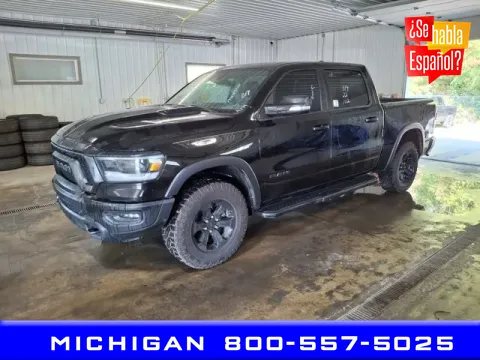 Black 2022 Ram 1500 Rebel for sale in Michigan Center, MI