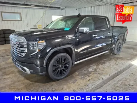 Black 2022 GMC Sierra 1500 Denali for sale in Michigan Center, MI