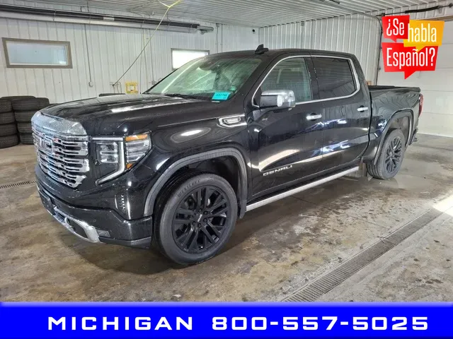 Black 2022 GMC Sierra 1500 Denali for sale in Michigan Center, MI