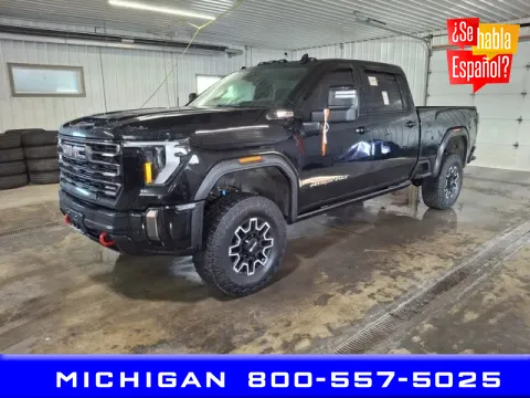 Black 2024 GMC Sierra 2500HD AT4X for sale in Michigan Center, MI
