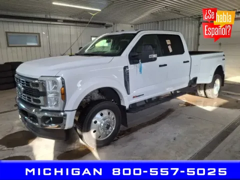 White 2024 Ford F-450SD XLT for sale in Michigan Center, MI