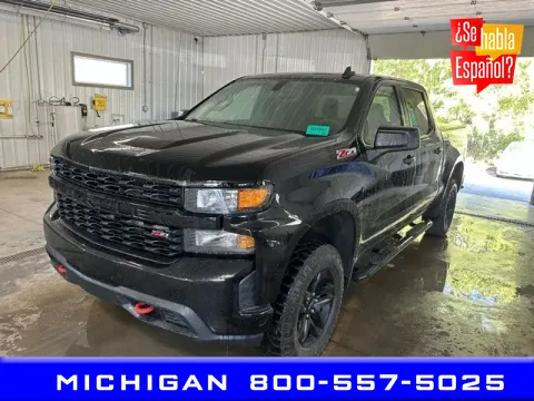 Black 2021 Chevrolet Silverado 1500 Custom Trail Boss for sale in Michigan Center, MI