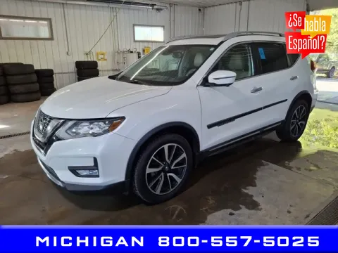 White 2019 Nissan Rogue SL for sale in Michigan Center, MI