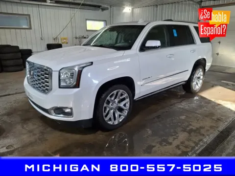 White 2018 GMC Yukon Denali for sale in Michigan Center, MI