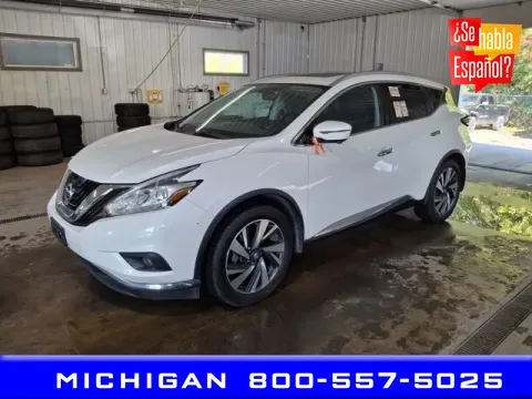 White 2017 Nissan Murano for sale in Michigan Center, MI