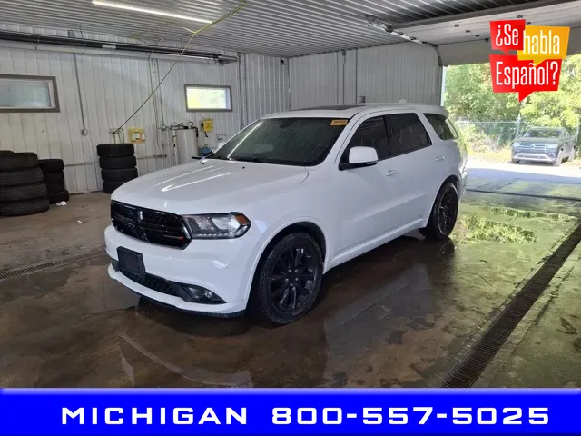 White 2017 Dodge Durango R/T for sale in Michigan Center, MI