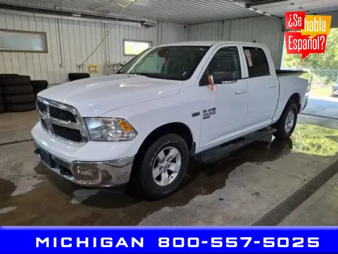 White 2022 Ram 1500 Classic SLT for sale in Michigan Center, MI