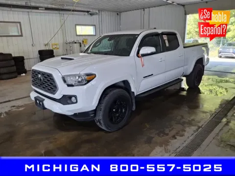 White 2021 Toyota Tacoma TRD Sport for sale in Michigan Center, MI