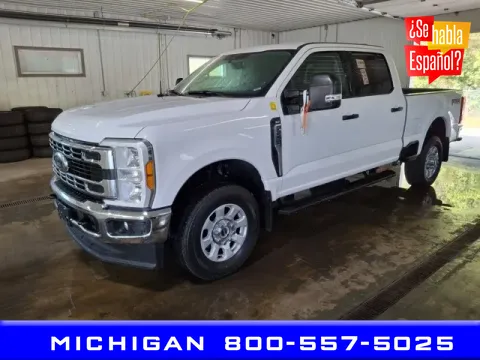 White 2023 Ford F-250SD XLT for sale in Michigan Center, MI