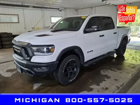 White 2023 Ram 1500 Rebel for sale in Michigan Center, MI