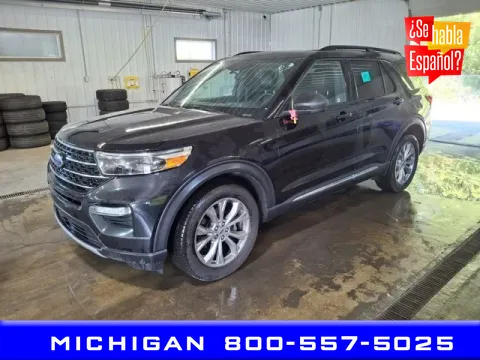 Black 2020 Ford Explorer XLT for sale in Michigan Center, MI