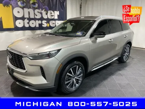 Brown 2022 INFINITI QX60 Sensory for sale in Michigan Center, MI