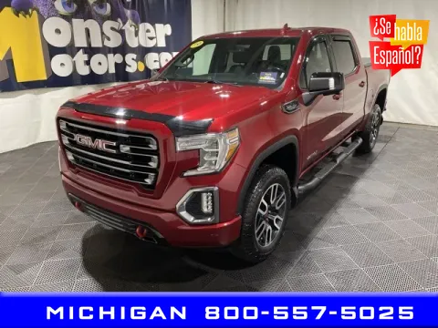 Red 2019 GMC Sierra 1500 AT4 for sale in Michigan Center, MI