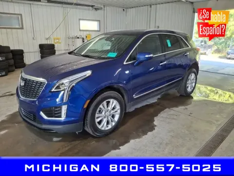 Blue 2024 Cadillac XT5 Luxury for sale in Michigan Center, MI