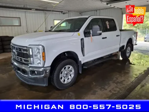 White 2023 Ford F-250SD XLT for sale in Michigan Center, MI